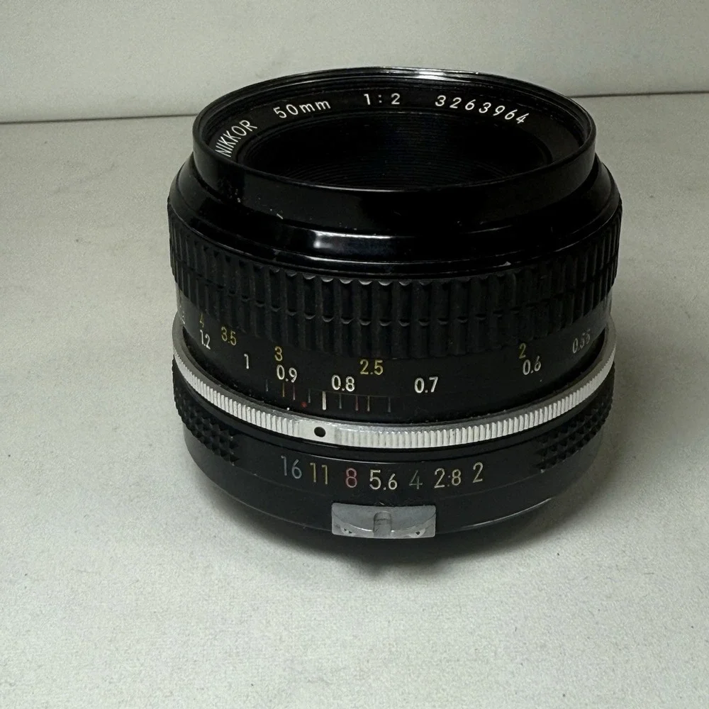 Nikon Ai Nikkor 50mm F/2.0 MF Manual Standard Prime Lens From JAPAN